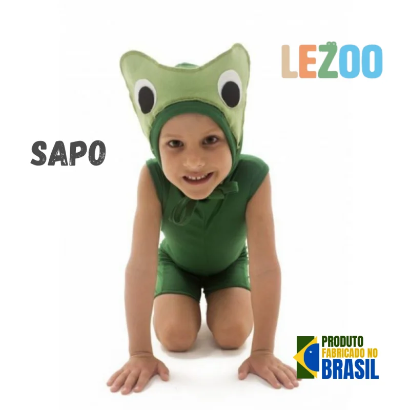 sapo fantasia infantil lezoo